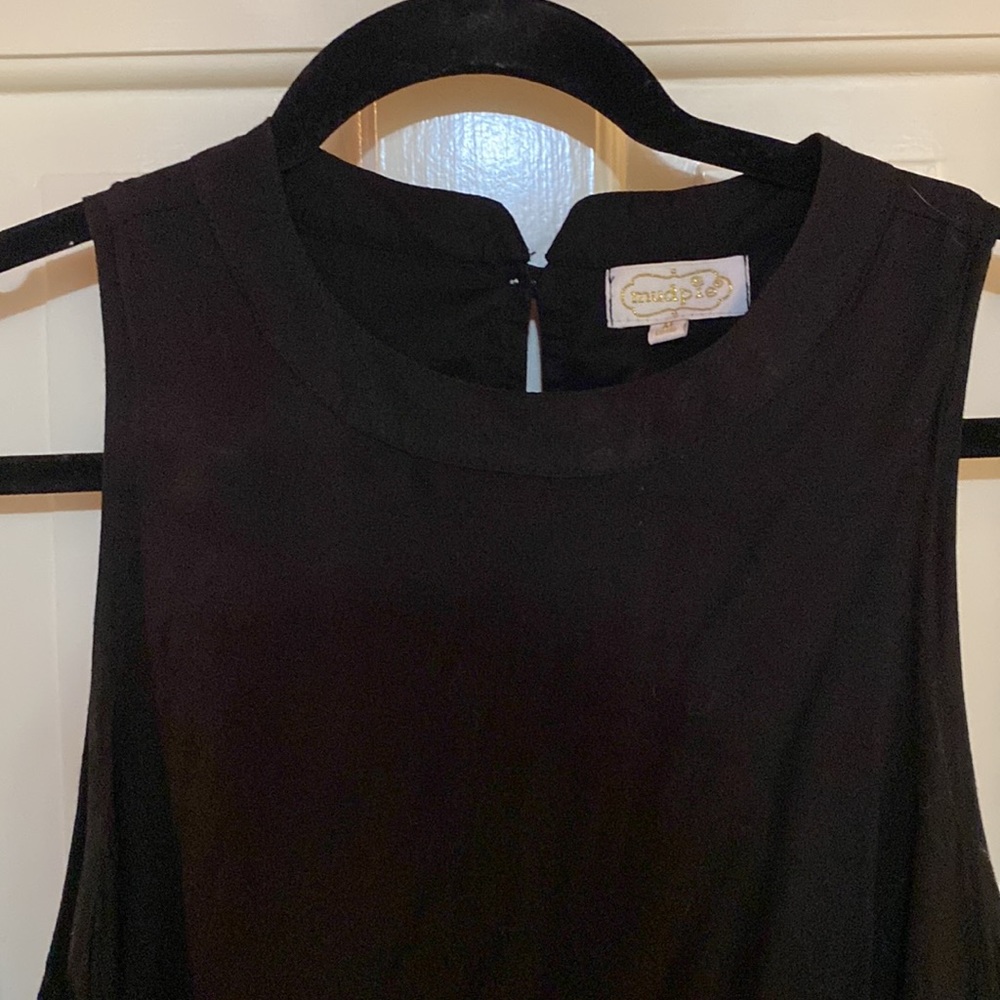 Mud pie black tassel dress - Picture 2 of 3
